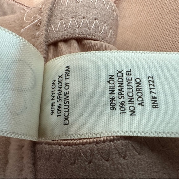 Jessica Simpson Padded T-Shirt Bra Underwire Beige Size 40D - Picture 12 of 13